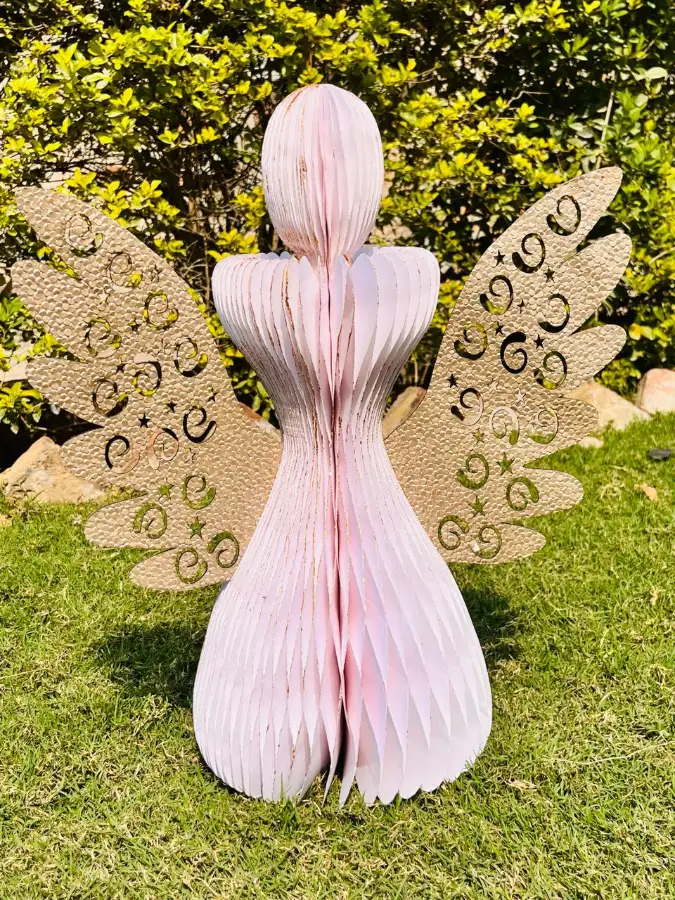 handmade paper angel