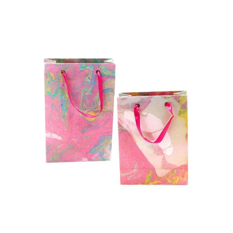 Handmade paper gift bag