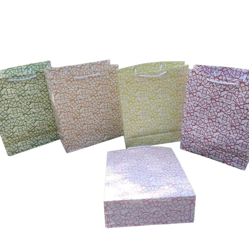 Handmade paper gift bag