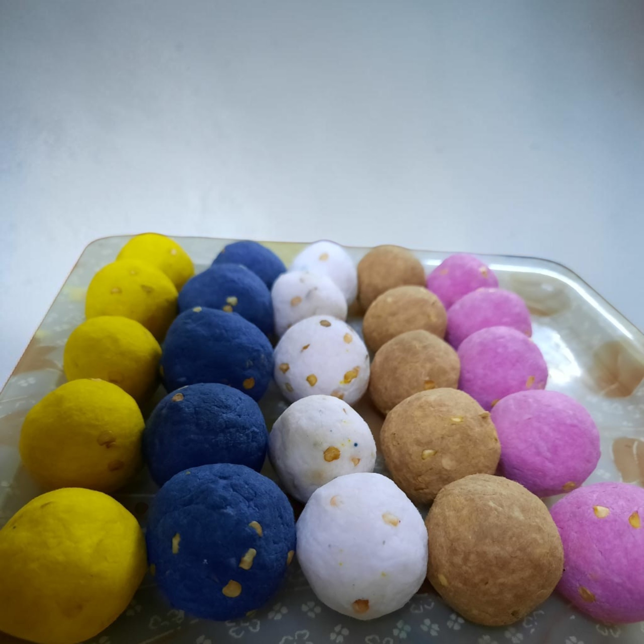 Handmade paper seed ball