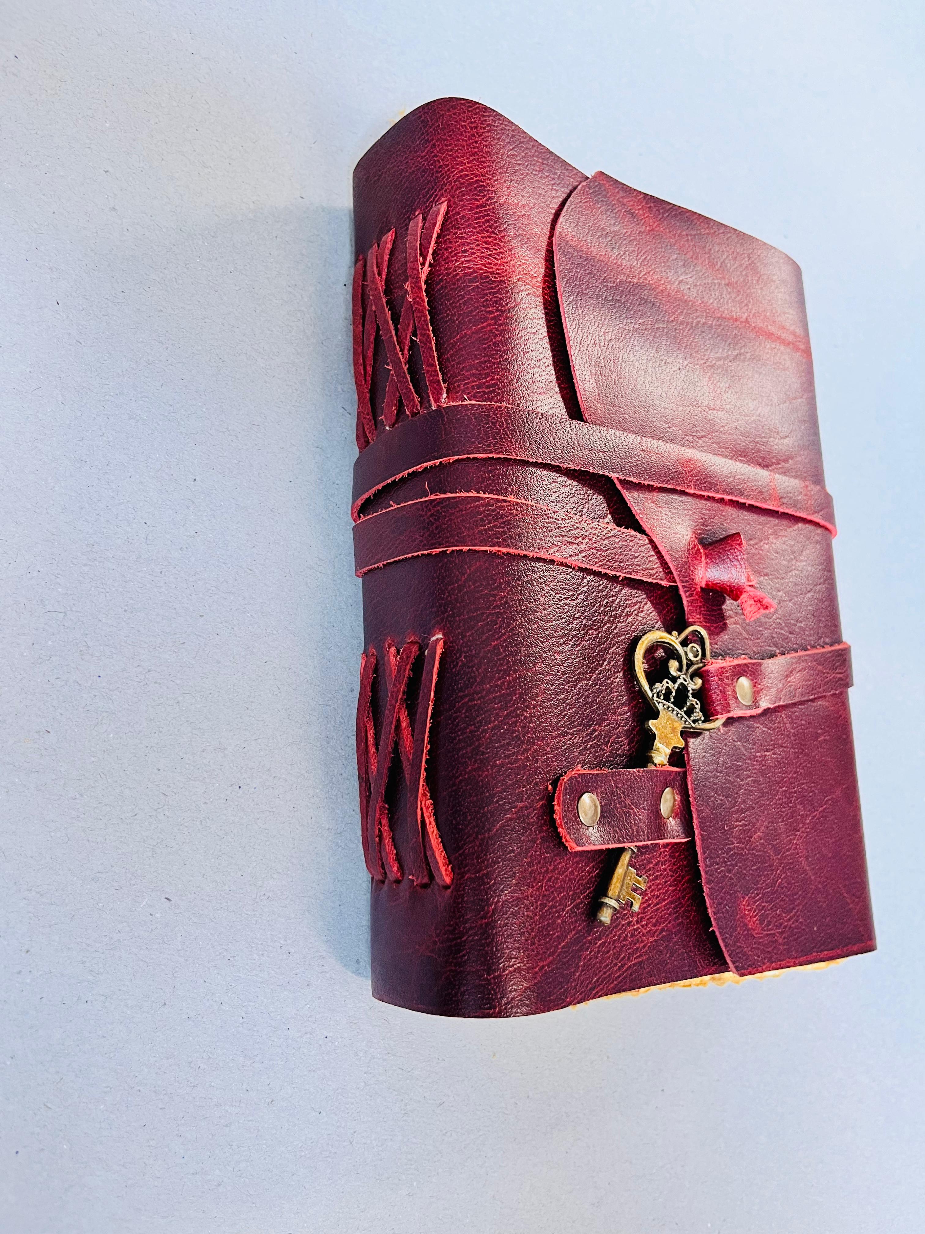 Handmade soft leather journal