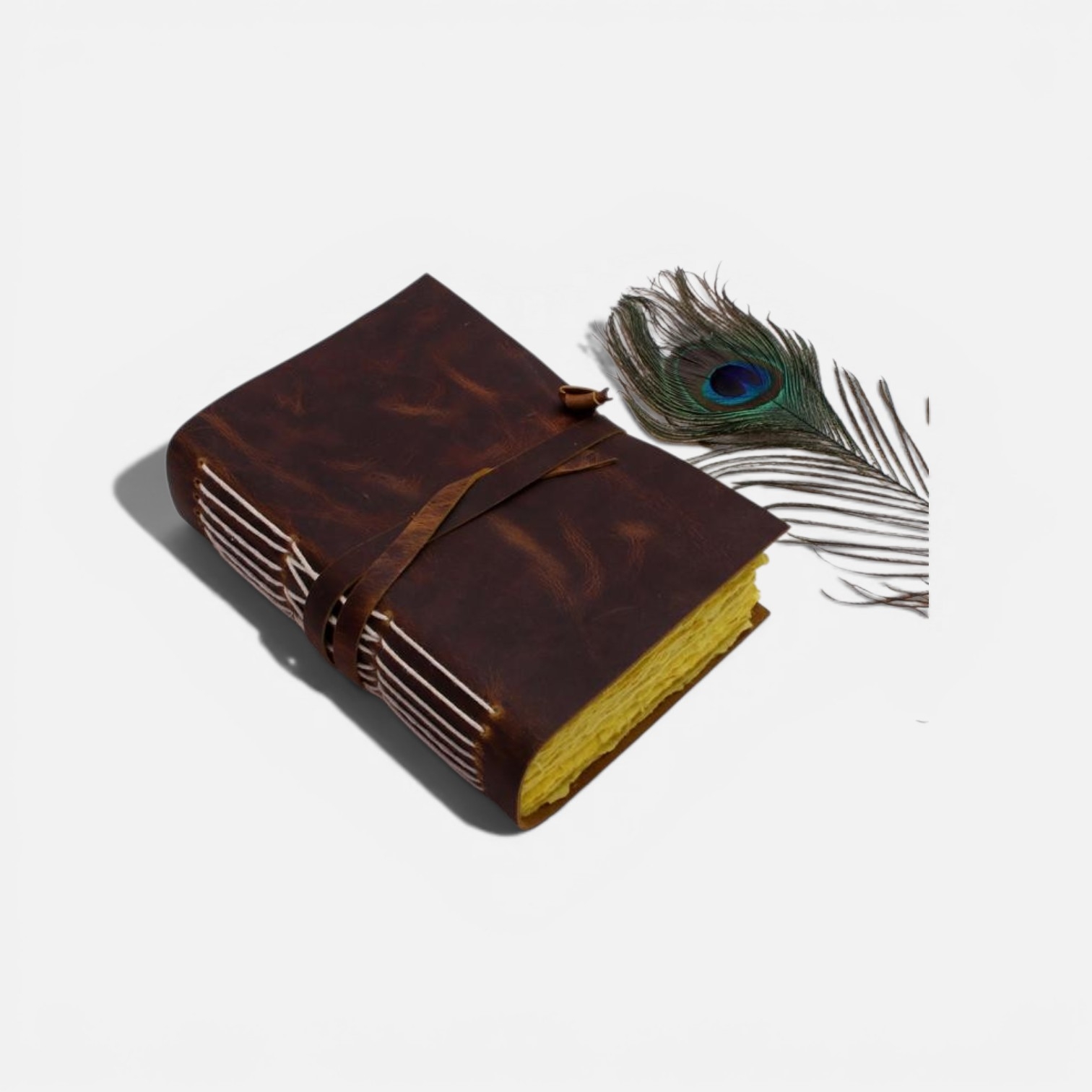 Handmade soft leather journal