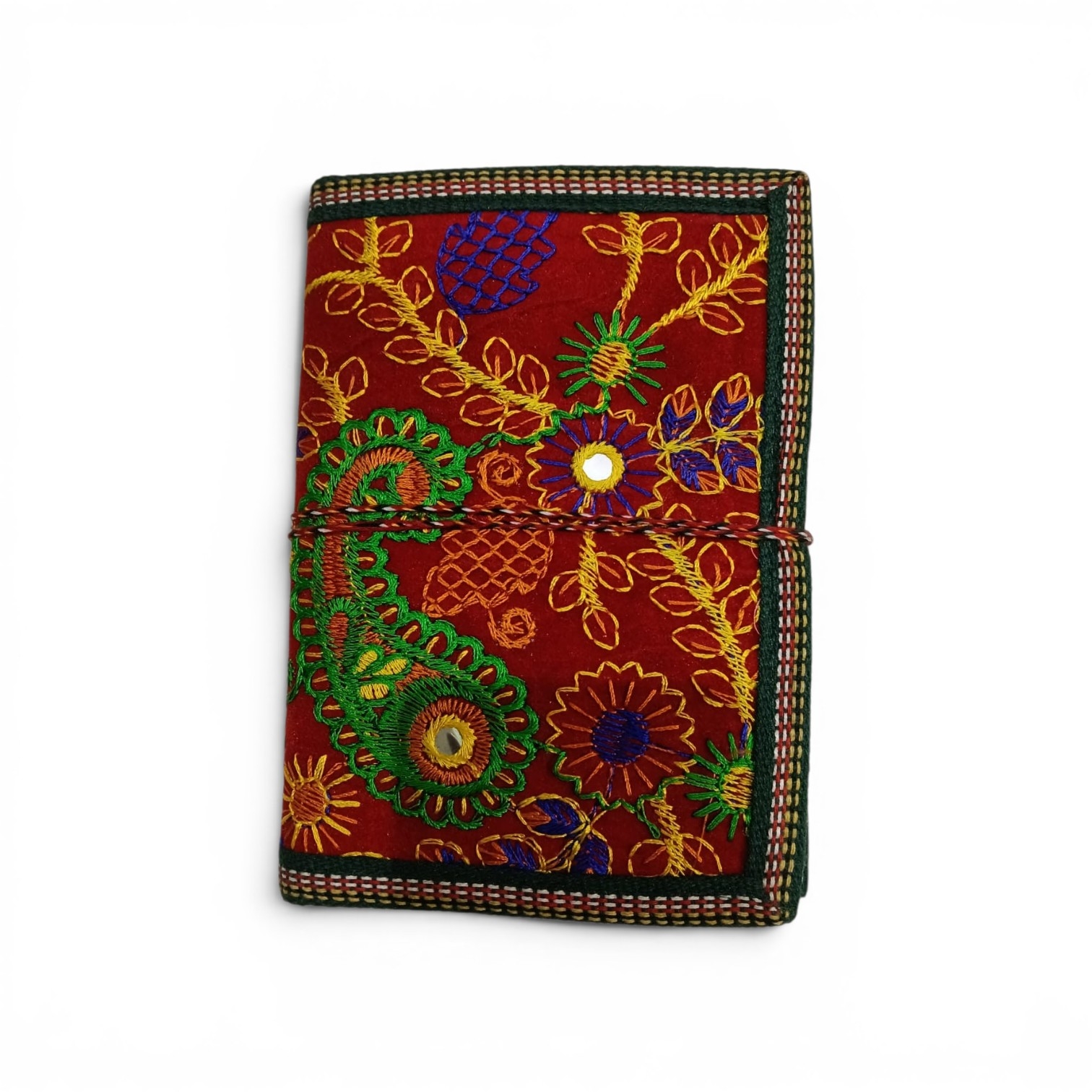 Handmade patchwork diary