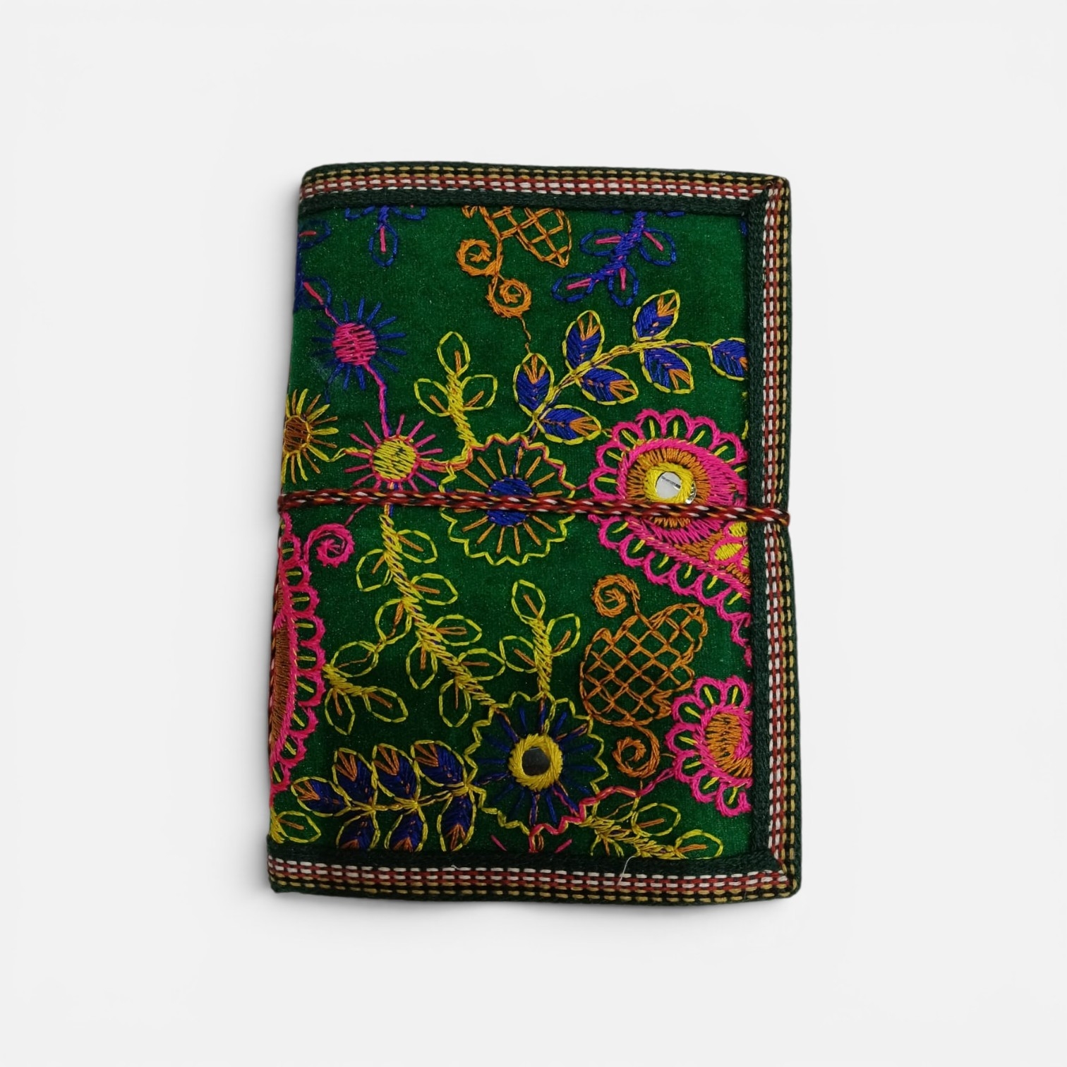 Handmade patchwork diary