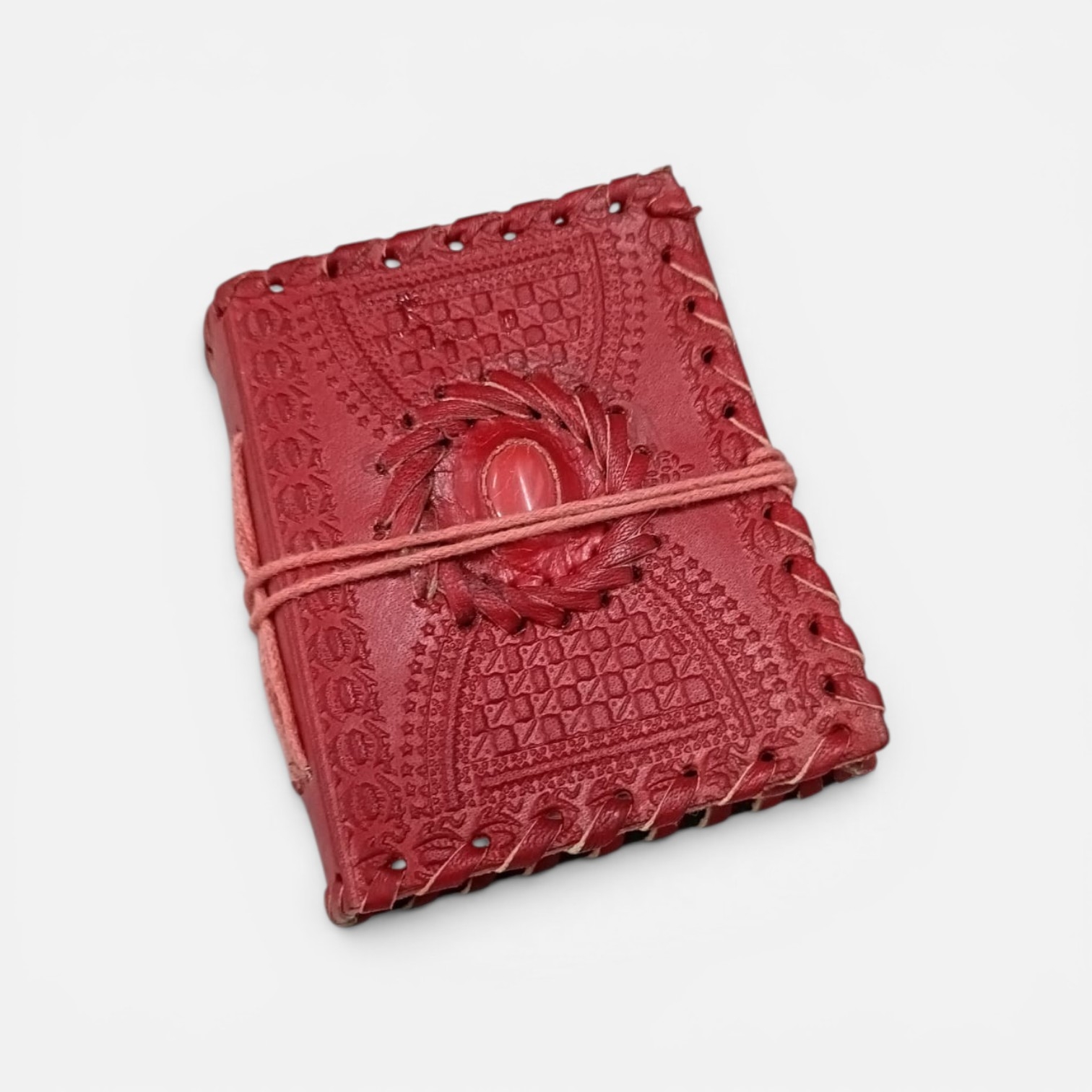 Handmade leather mini Journal